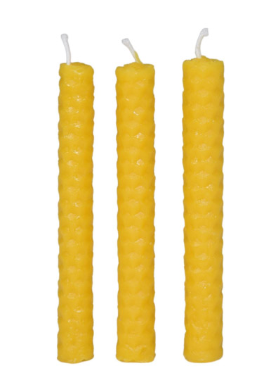 Gießform Waben-Baumkerze 3er-Set