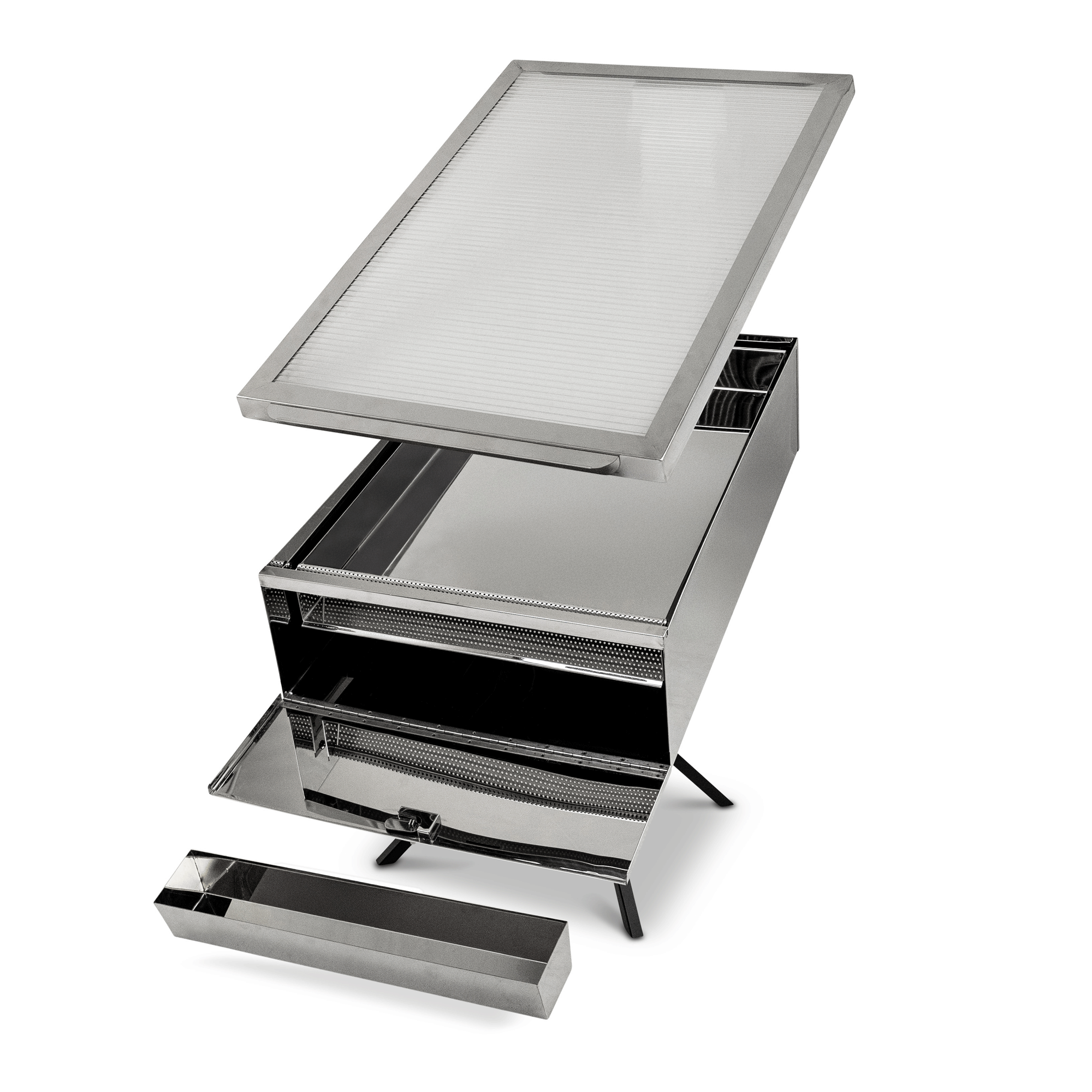 RuBee® Edelstahl Sonnenwachsschmelzer Jumbo