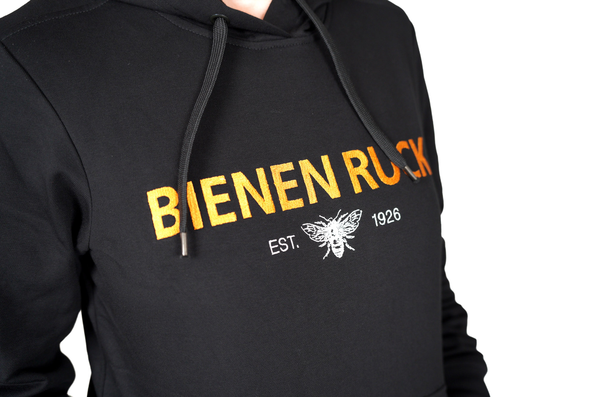 Herren Hoodie 100 Jahre Bienen Ruck