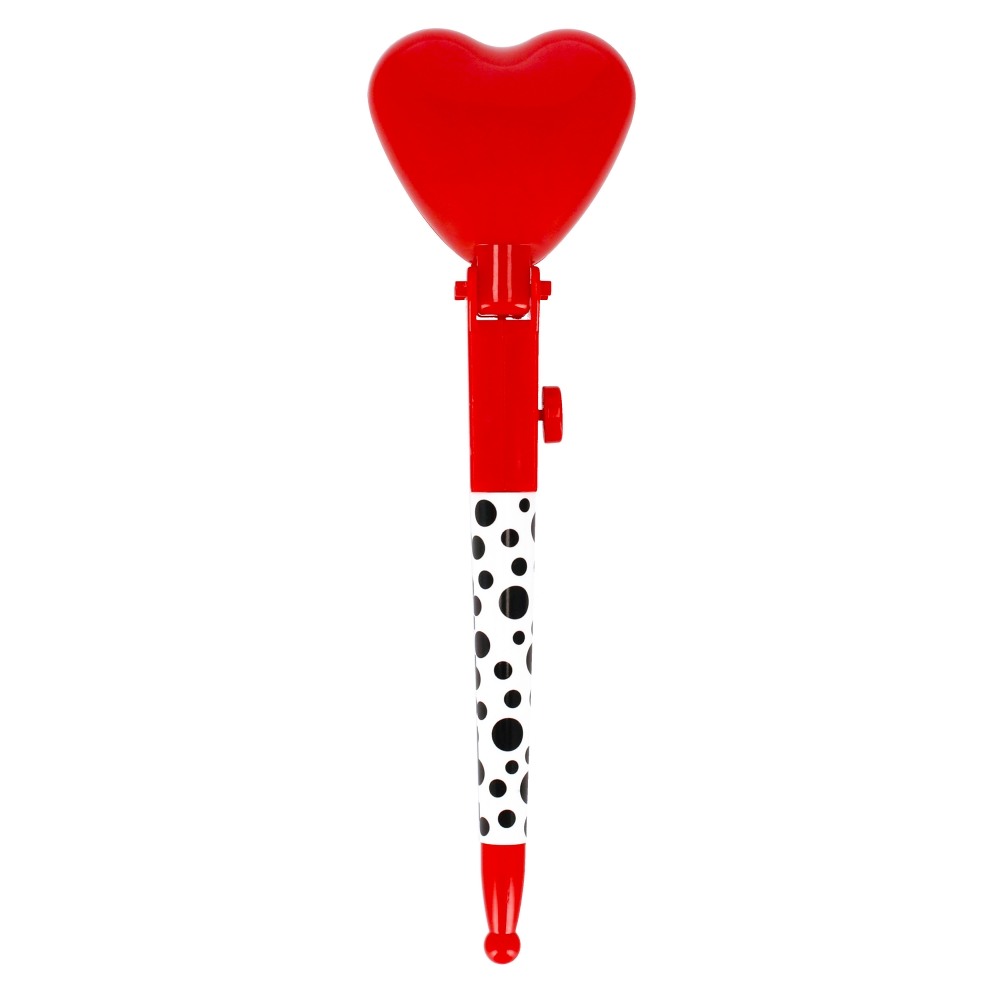 Herz Stift mit integrierter Gummifigur
