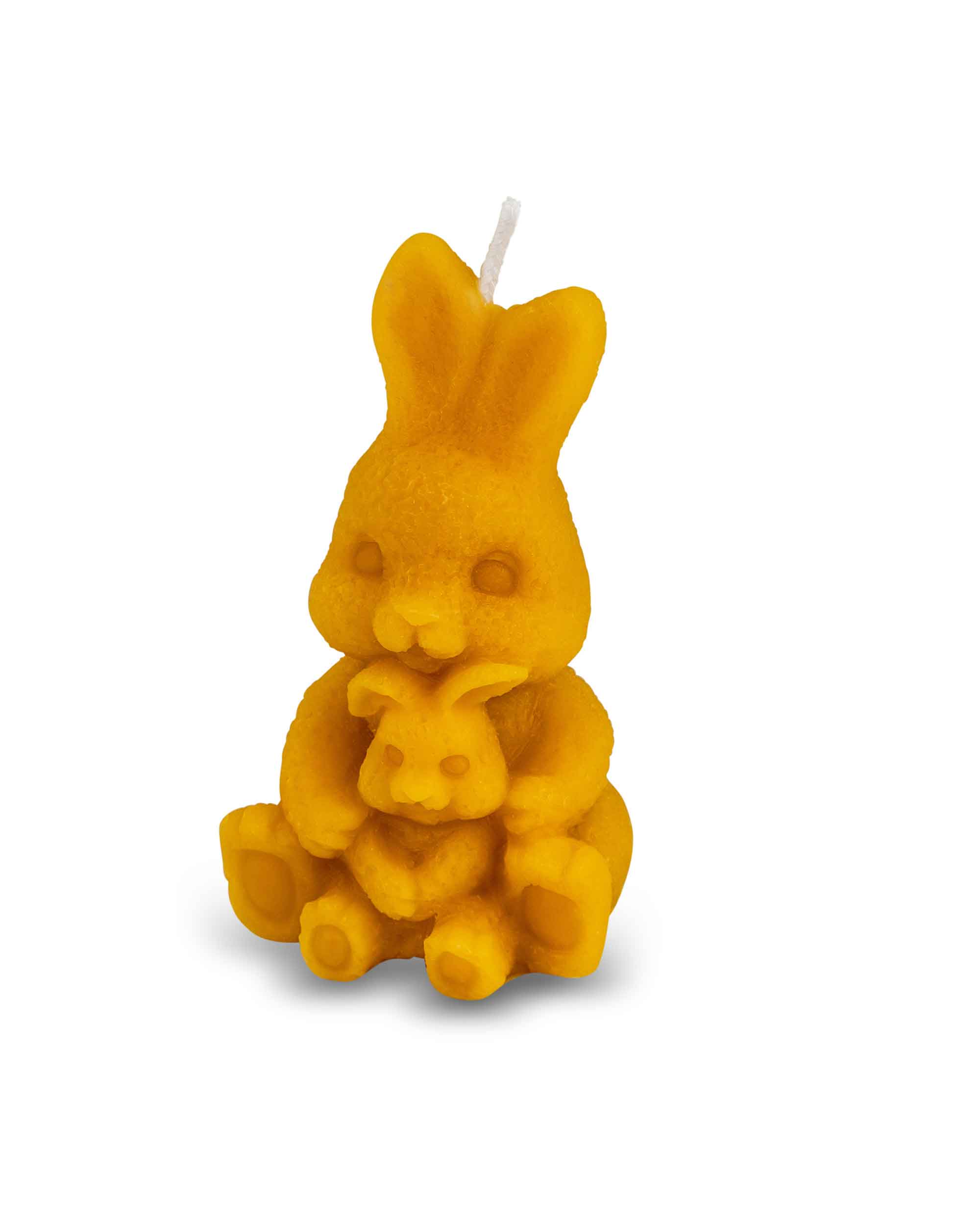 Gießform "Hase sitzend mit Kind"