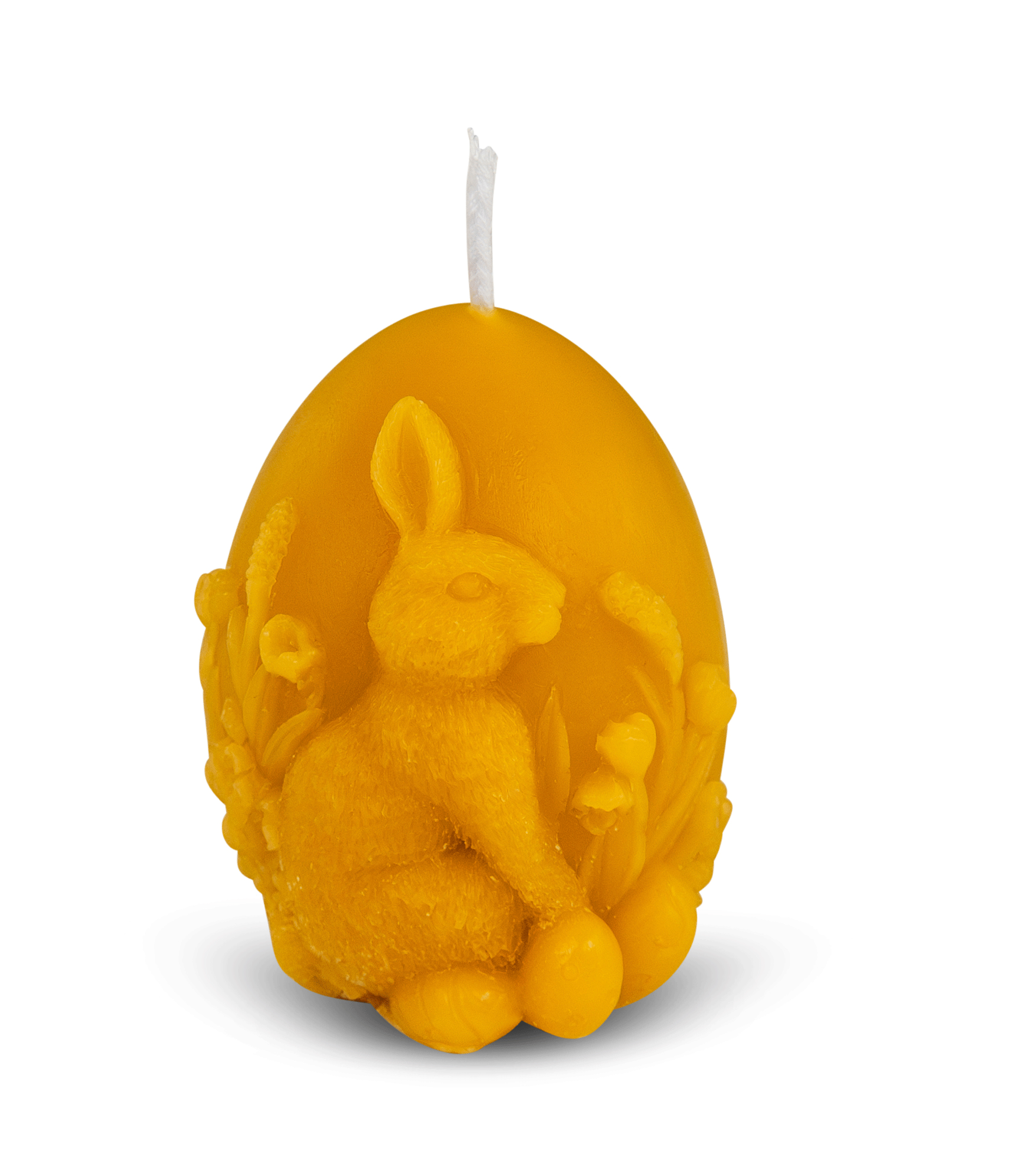 Gießform "Osterei Hase mit Blumen" Motiv II