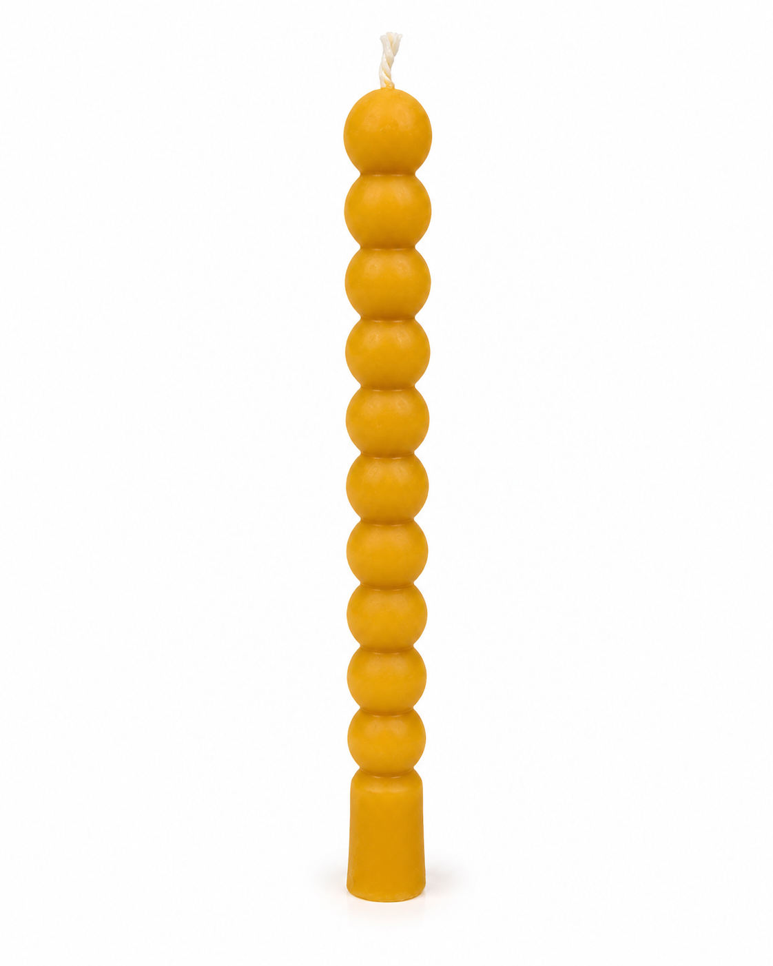 Gießform "Tischkerze mit Kugeln"