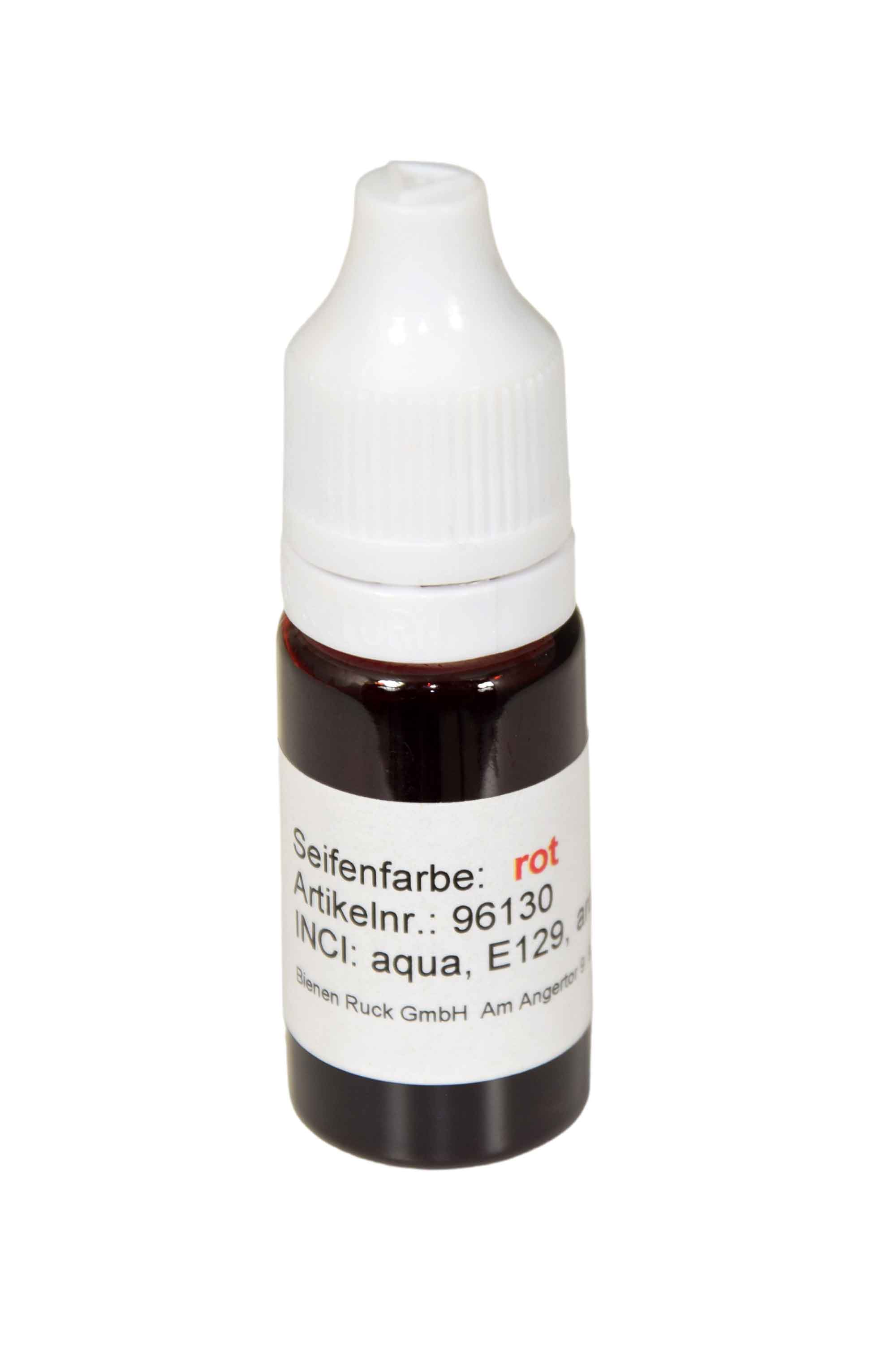 Seifenfarbe rot