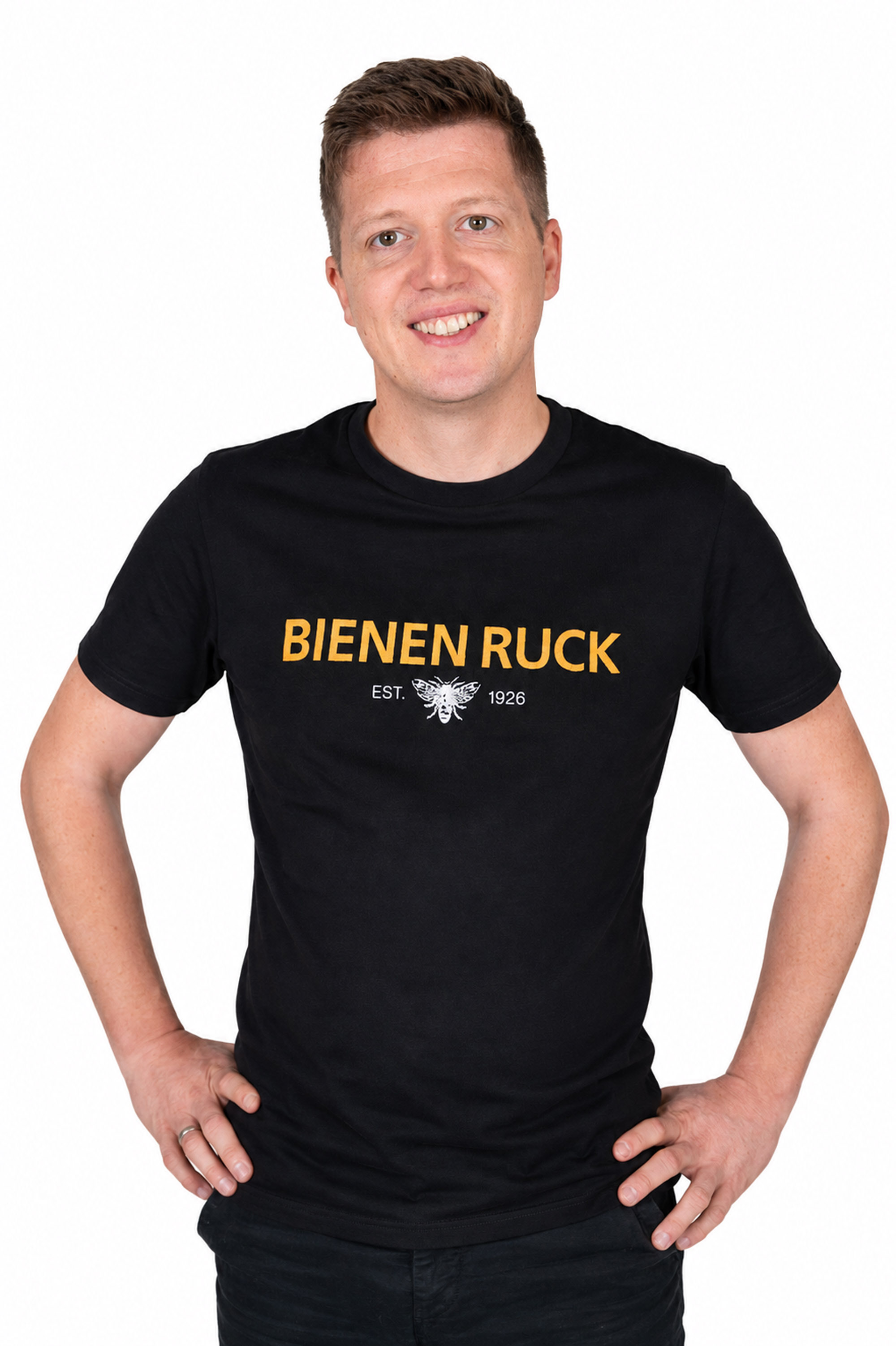 Herren T-Shirt 100 Jahre Bienen Ruck