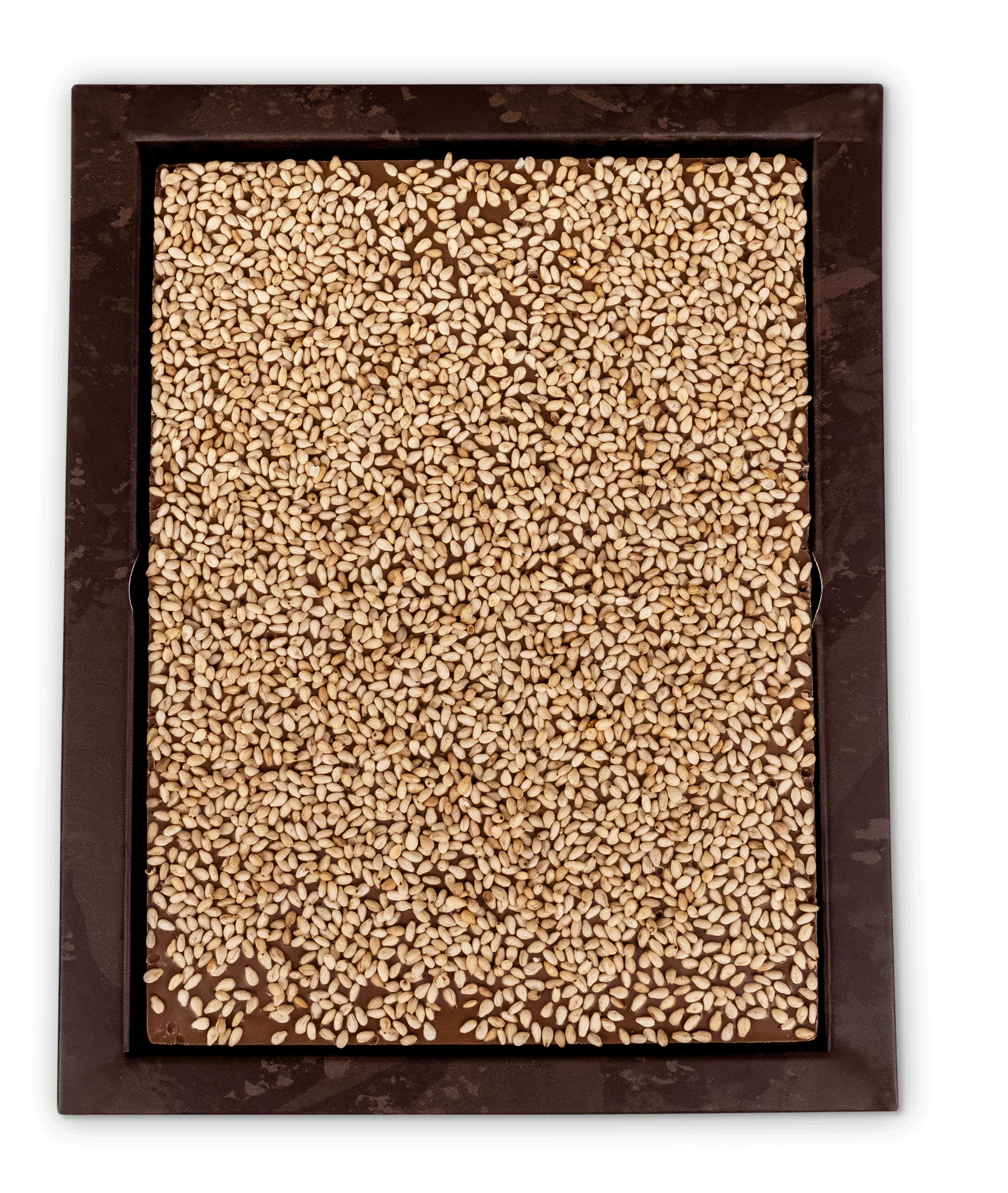 Honig Vollmilch-Schokolade mit Sesam