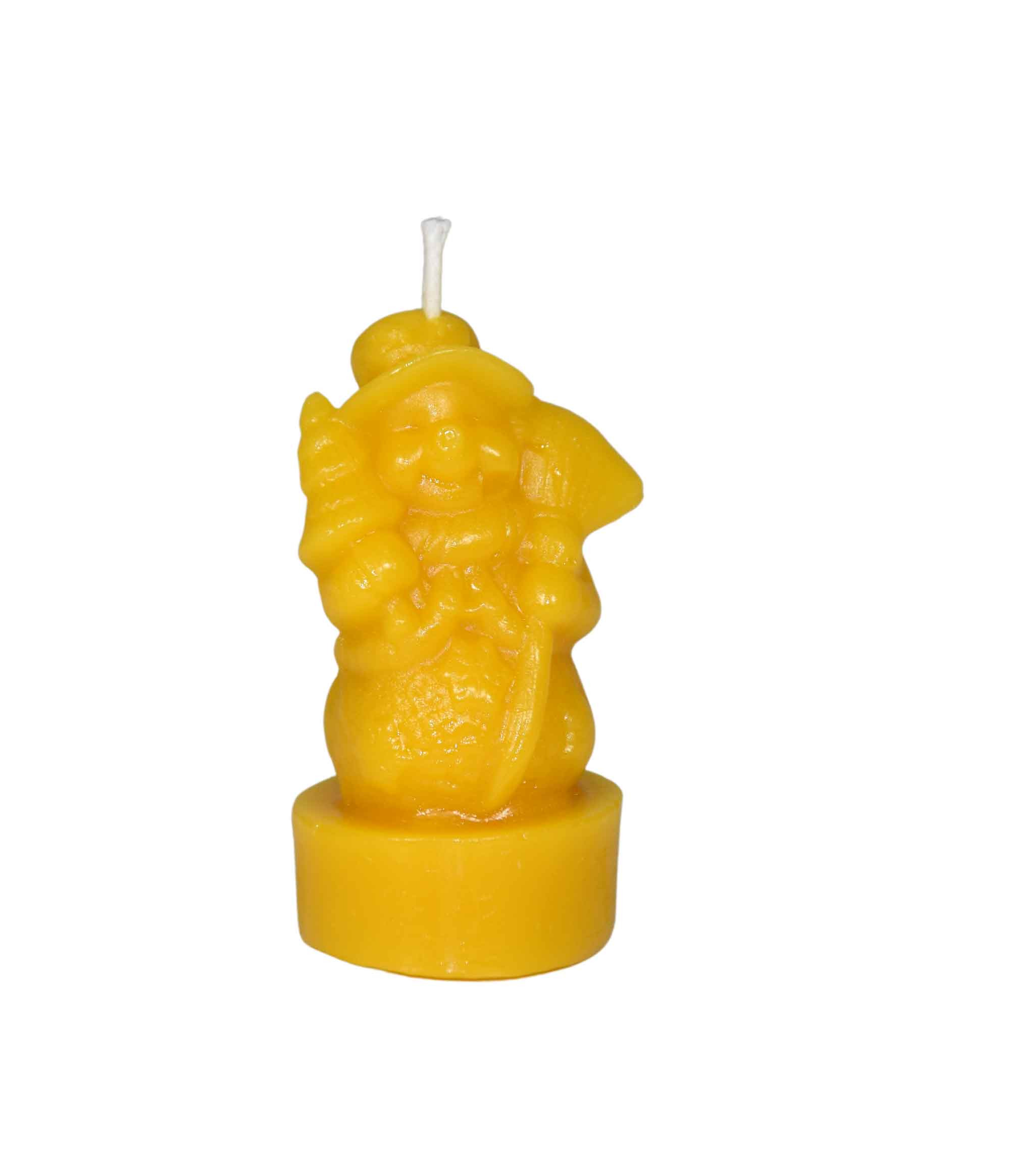 Gießform Schneemann, Teelicht