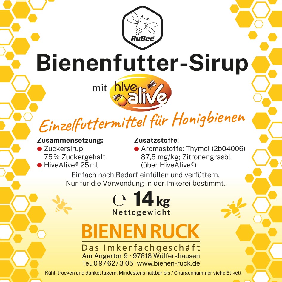 HiveAlive Super Strong Bienenfuttersirup