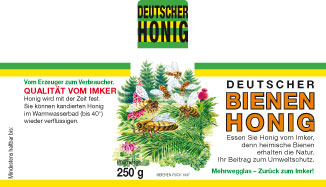 Wald-Honig-Etiketten
