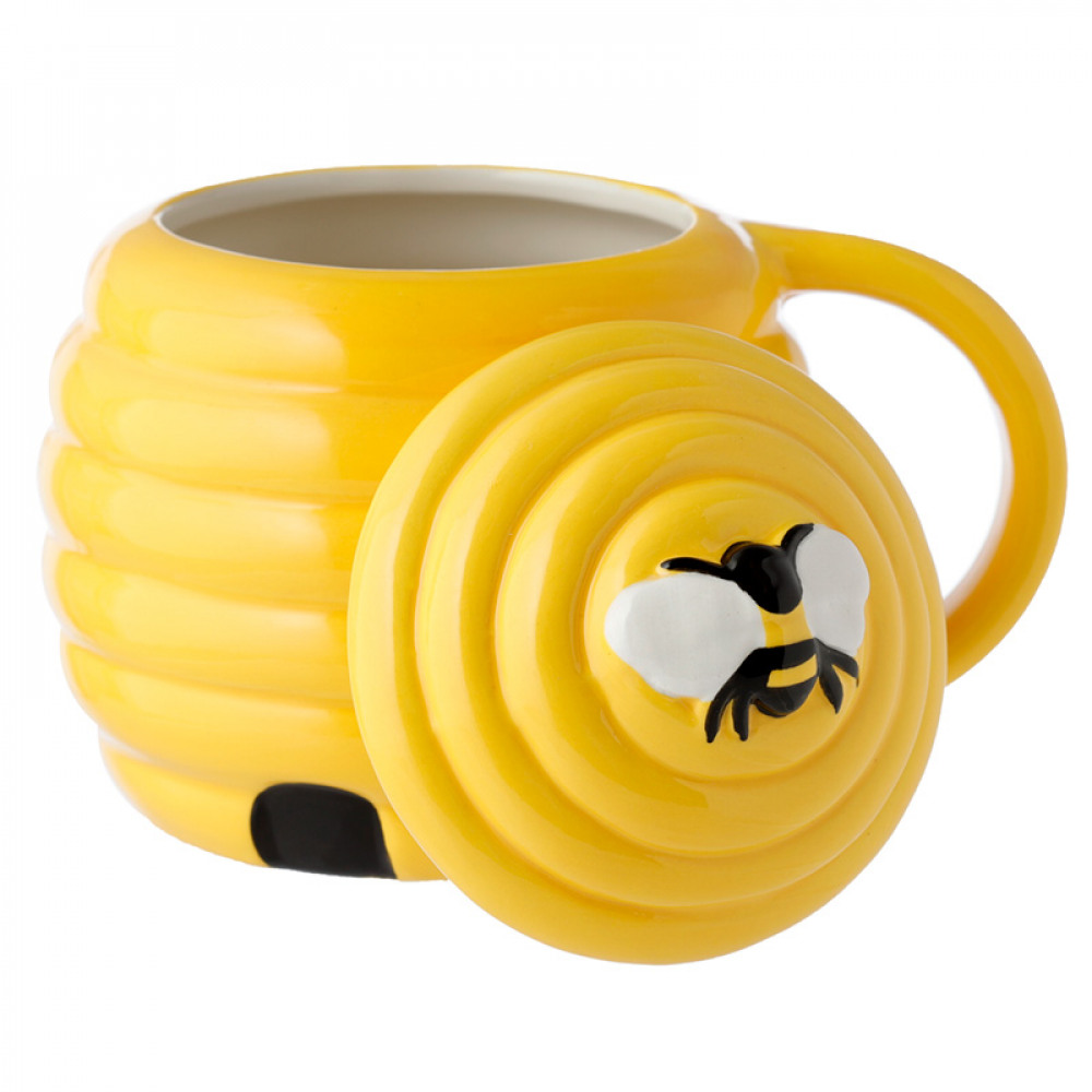 Keramikbecher Bienenstock