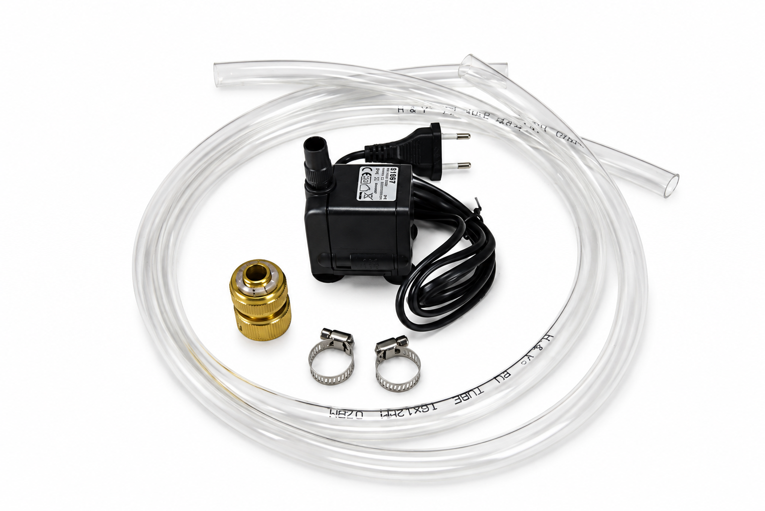 Pumpe mit 2 x 1 m Schlauch