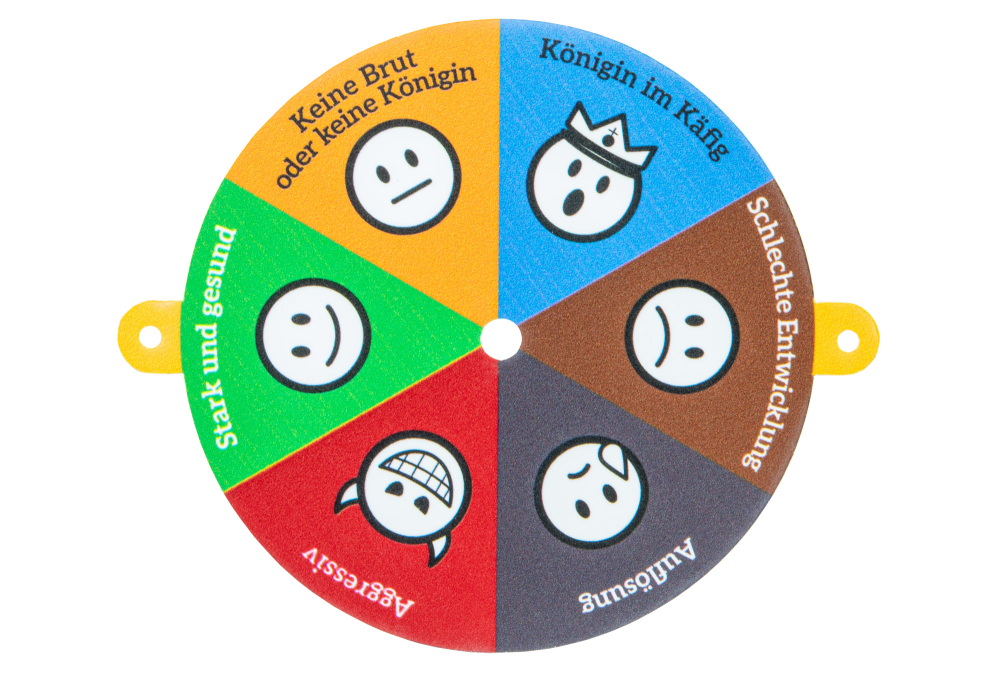 Bienenstockkarte Status Drehscheibe