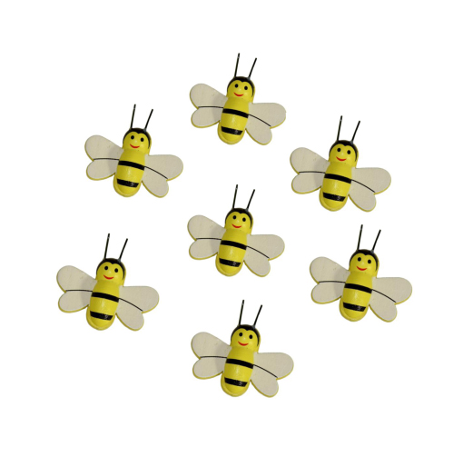 Deko - Bienchen aus Holz