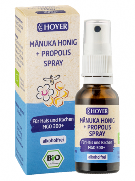 Bio Manuka Honig + Propolis Spray