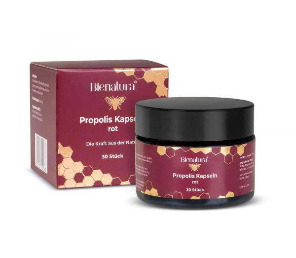 Bienatura® rote Propolis Kapseln